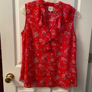 Cabi sleeveless blouse